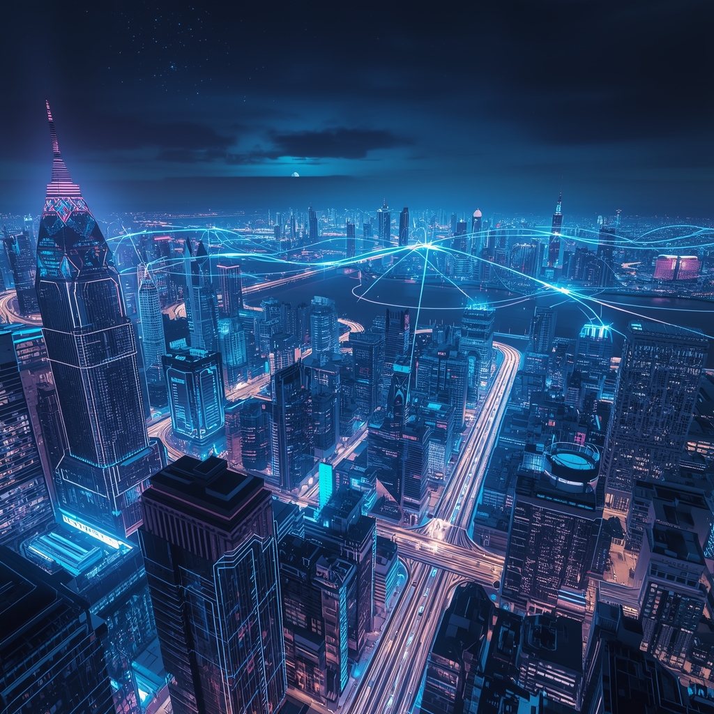 Global vision data connectivity city